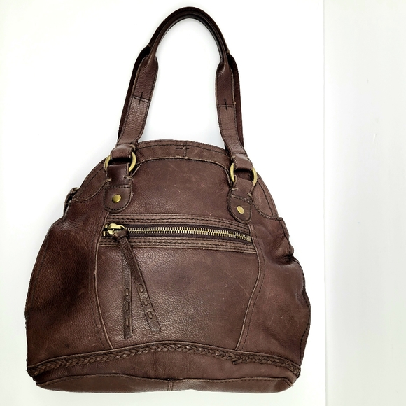 Lucky Brand Handbags - Lucky Brand Large Leather Hobo Bag